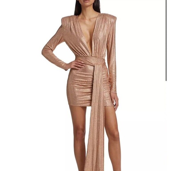 Bronx & Banco Rihanna Sparkle Mini Dress - Picture 2 of 12